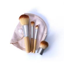 Load image into Gallery viewer, Bamboo Makeup Brush Set