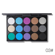 Load image into Gallery viewer, 15 Earth Color Matte Eyeshadow Palette