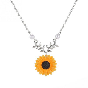 Sunflower Necklace